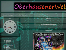 Tablet Screenshot of oberhausenerwebradio.de